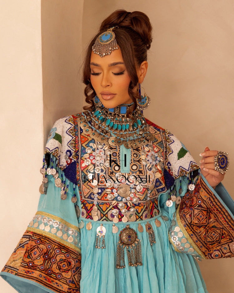 Light Blue Jewellery Set