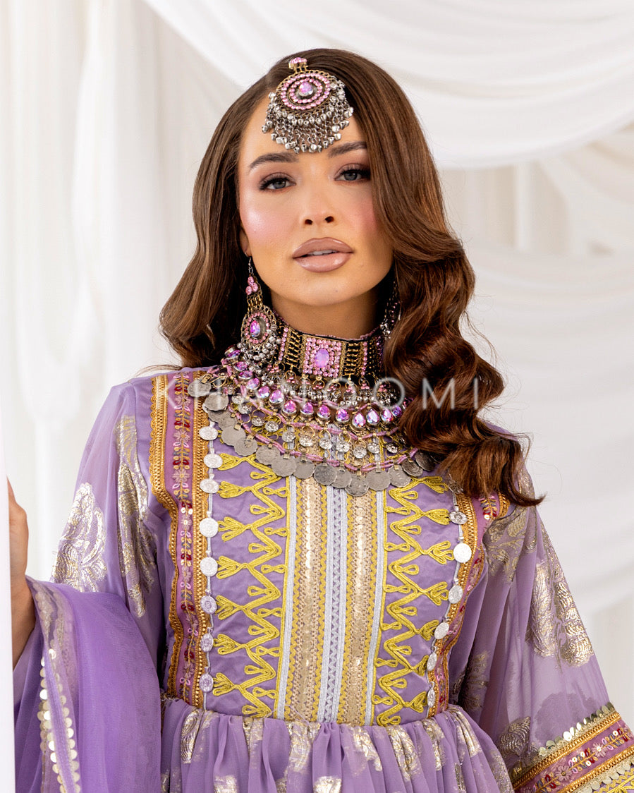 Lilac Gem Set