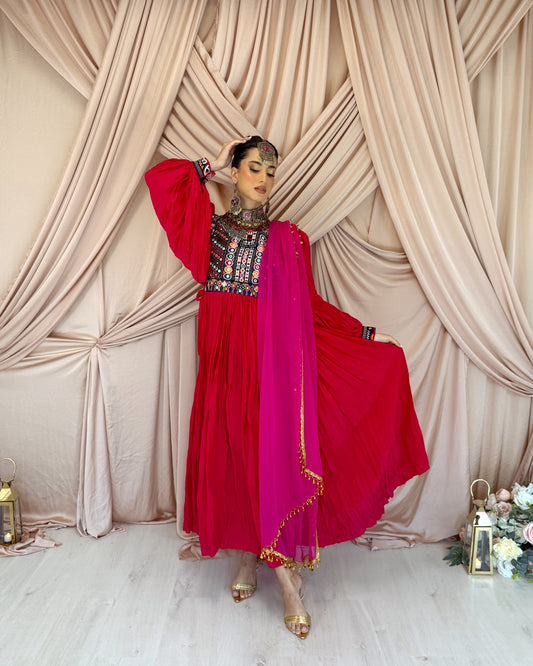 Pink Flowy Dress