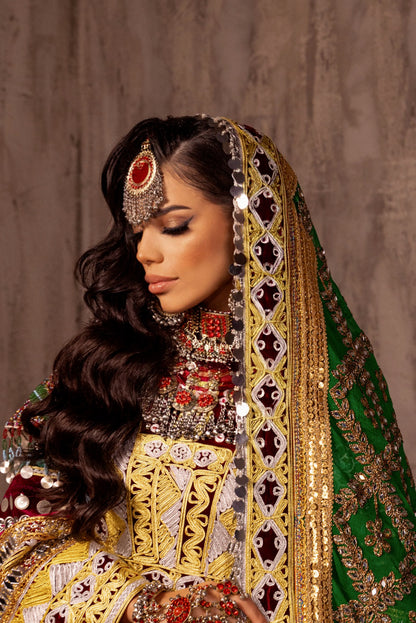 Red Bridal Set
